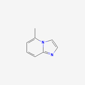 molecular formula C8H8N2 B1295257 5-Methylimidazo[1,2-a]pyridine CAS No. 933-69-7
