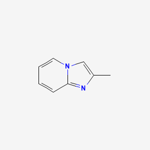 molecular formula C8H8N2 B1295258 2-Methylimidazo[1,2-A]pyridine CAS No. 934-37-2