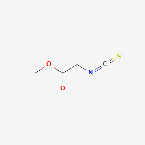 molecular formula C4H5NO2S B1295266 Methyl 2-isothiocyanatoacetate CAS No. 21055-37-8