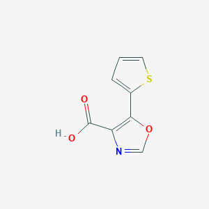 5-(Thiophen-2-yl)-1,3-oxazole-4-carboxylic acid
