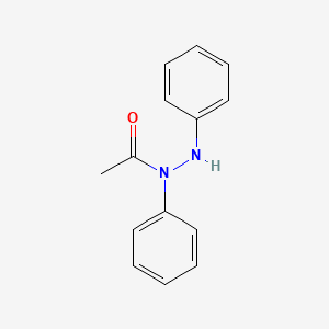 molecular formula C14H14N2O B1295272 N-Acetyl-1,2-diphenylhydrazine CAS No. 22293-38-5