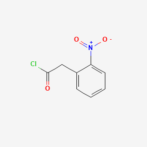 molecular formula C8H6ClNO3 B1295273 2-(2-nitrophenyl)acetyl chloride CAS No. 22751-23-1