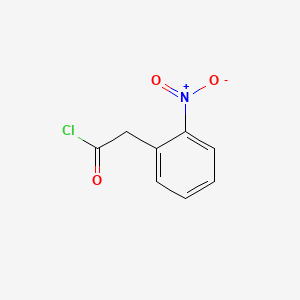 molecular formula C8H6ClNO3 B1295273 o-Nitrophenylacetyl chloride CAS No. 22751-23-1
