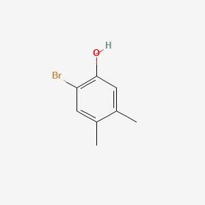 molecular formula C8H9BrO B1295274 2-Bromo-4,5-dimethylphenol CAS No. 22802-39-7
