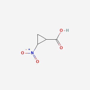 2-Nitrocyclopropane-1-carboxylic acid