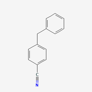 molecular formula C14H11N B1295277 4-Benzylbenzonitrile CAS No. 23450-31-9