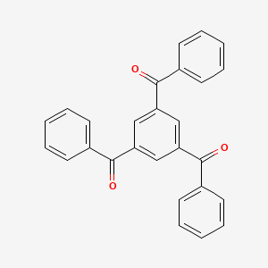 molecular formula C27H18O3 B1295284 1,3,5-Tribenzoylbenzene CAS No. 25871-69-6