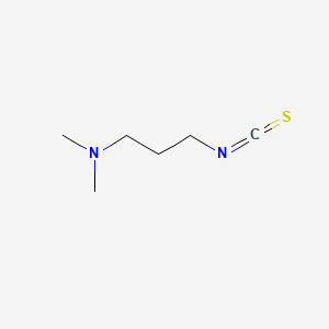 molecular formula C6H12N2S B1295287 N-(3-异硫氰酸丙基)-N,N-二甲胺 CAS No. 27421-70-1