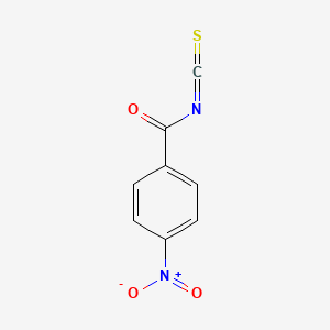 molecular formula C8H4N2O3S B1295289 4-硝基苯甲酰异硫氰酸酯 CAS No. 28115-92-6