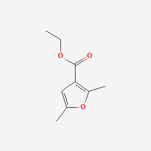 molecular formula C9H12O3 B1295291 Ethyl 2,5-dimethylfuran-3-carboxylate CAS No. 29113-63-1