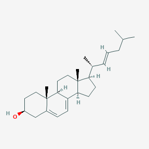 molecular formula C27H42O B012953 5,7,22-Cholestatrien-3beta-ol CAS No. 19633-95-5