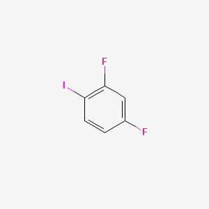 molecular formula C6H3F2I B1295311 2,4-二氟碘苯 CAS No. 2265-93-2