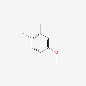 molecular formula C8H9FO B1295314 4-Fluoro-3-methylanisole CAS No. 2338-54-7