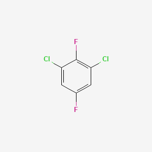 molecular formula C6H2Cl2F2 B1295315 1,3-Dichloro-2,5-difluorobenzene CAS No. 2367-80-8