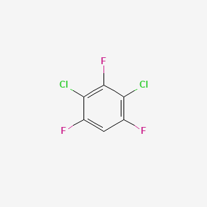 molecular formula C6HCl2F3 B1295316 1,3-Dichloro-2,4,6-trifluorobenzene CAS No. 2368-53-8