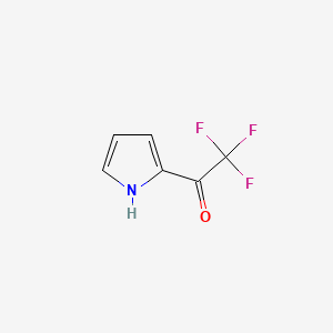 molecular formula C6H4F3NO B1295320 2-(Trifluoroacetyl)pyrrole CAS No. 2557-70-2