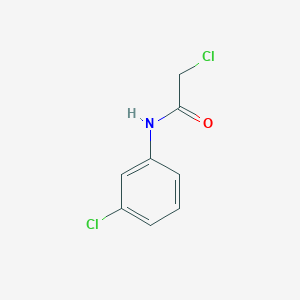 molecular formula C8H7Cl2NO B1295321 2-氯-N-(3-氯苯基)乙酰胺 CAS No. 2564-05-8