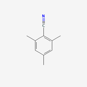 molecular formula C10H11N B1295322 2,4,6-Trimethylbenzonitrile CAS No. 2571-52-0