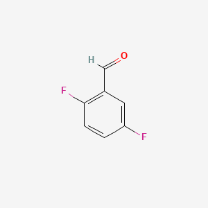molecular formula C7H4F2O B1295323 2,5-Difluorobenzaldehyde CAS No. 2646-90-4