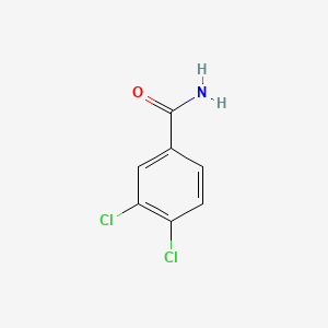 molecular formula C7H5Cl2NO B1295324 3,4-二氯苯甲酰胺 CAS No. 2670-38-4