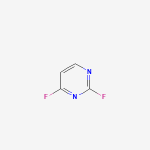 molecular formula C4H2F2N2 B1295326 2,4-Difluoropyrimidine CAS No. 2802-61-1