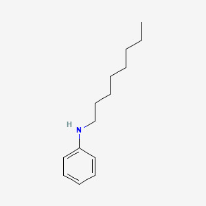 molecular formula C14H23N B1295330 N-Octylaniline CAS No. 3007-71-4