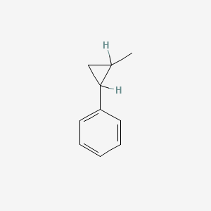 molecular formula C10H12 B1295334 1-甲基-2-苯基环丙烷 CAS No. 3145-76-4
