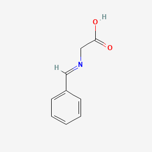 molecular formula C9H9NO2 B12953374 N-Benzylideneglycine CAS No. 103084-31-7