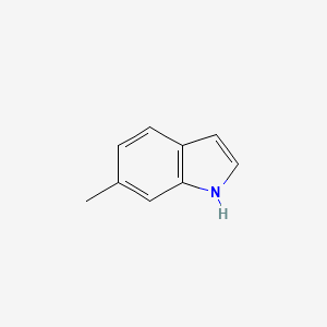 molecular formula C9H9N B1295342 6-Methyl-1H-indole CAS No. 3420-02-8
