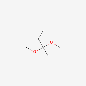 molecular formula C6H14O2 B1295343 2,2-Dimethoxybutane CAS No. 3453-99-4