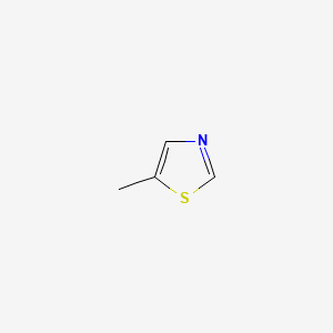 molecular formula C4H5NS B1295346 5-Methylthiazole CAS No. 3581-89-3