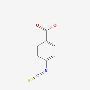 molecular formula C9H7NO2S B1295349 4-Methoxycarbonylphenyl isothiocyanate CAS No. 3662-78-0