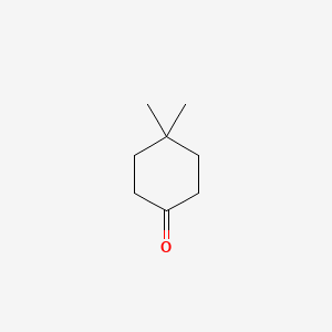 molecular formula C8H14O B1295358 4,4-Dimethylcyclohexanone CAS No. 4255-62-3
