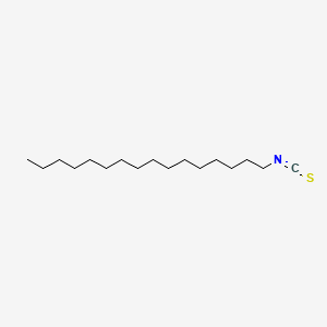molecular formula C17H33NS B1295362 Hexadecyl isothiocyanate CAS No. 4426-87-3