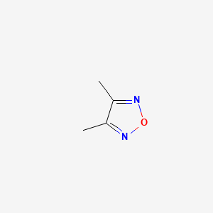 molecular formula C4H6N2O B1295370 3,4-Dimethyl-1,2,5-oxadiazole CAS No. 4975-21-7