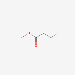 molecular formula C4H7IO2 B1295371 methyl 3-iodopropanoate CAS No. 5029-66-3