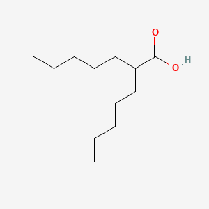 molecular formula C12H24O2 B1295372 二戊基乙酸 CAS No. 5422-52-6