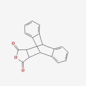 molecular formula C18H12O3 B1295373 17-Oxapentacyclo[6.6.5.0(2,7).0(9,14).0(15,19)]-nonadeca-2,4,6,9,11,13-hexaene-16,18-dione CAS No. 5443-16-3