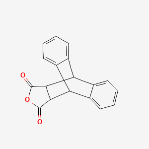 molecular formula C18H12O3 B1295373 Anthracene-maleic anhydride diels-alder adduct CAS No. 5443-16-3
