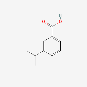 molecular formula C10H12O2 B1295375 3-Isopropylbenzoic acid CAS No. 5651-47-8