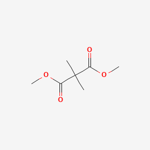 molecular formula C7H12O4 B1295379 2,2-二甲基丙二酸二甲酯 CAS No. 6065-54-9