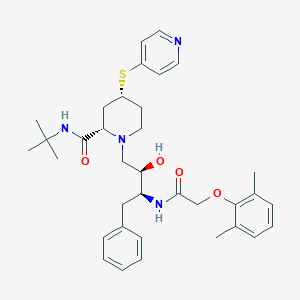 molecular formula C35H46N4O4S B129538 Bila 2185BS CAS No. 154612-58-5