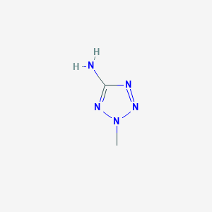 molecular formula C2H5N5 B1295380 5-Amino-2-methyl-2H-tetrazole CAS No. 6154-04-7