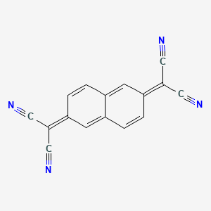 molecular formula C16H6N4 B1295383 Tetracyano-2,6-naphthoquinodimethane CAS No. 6251-01-0
