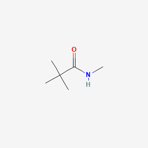 molecular formula C6H13NO B1295385 N-Methyltrimethylacetamide CAS No. 6830-83-7