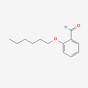 molecular formula C13H18O2 B1295388 2-(Hexyloxy)benzaldehyde CAS No. 7162-59-6