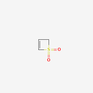 molecular formula C3H4O2S B1295389 2H-Thiete-1,1-dioxide CAS No. 7285-32-7