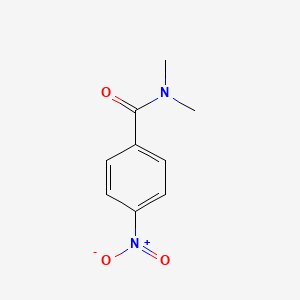 molecular formula C9H10N2O3 B1295390 N,N-Dimethyl-4-nitrobenzamide CAS No. 7291-01-2