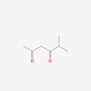 molecular formula C7H12O2 B1295391 5-Methylhexane-2,4-dione CAS No. 7307-03-1