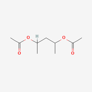 molecular formula C9H16O4 B1295394 2,4-Diacetoxypentane CAS No. 7371-86-0